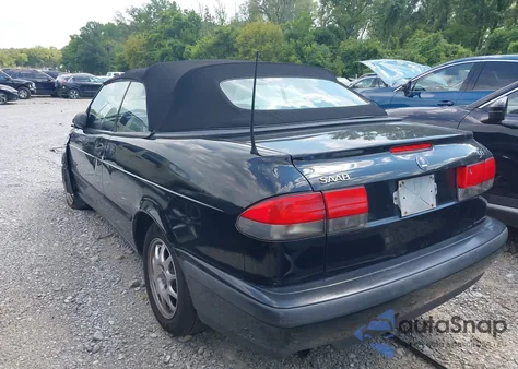 2000 Saab 9-3 z USA, uszkodzony, nr VIN YS3DD78H0Y7017076